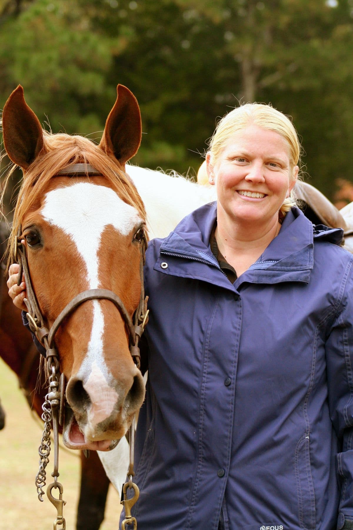 Dr. Amy Plummer Weatherly with horse